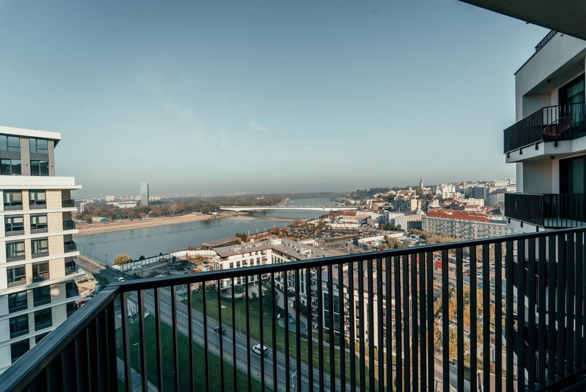 Ferienwohnung Belgrade Waterfront Oasis Exterior foto