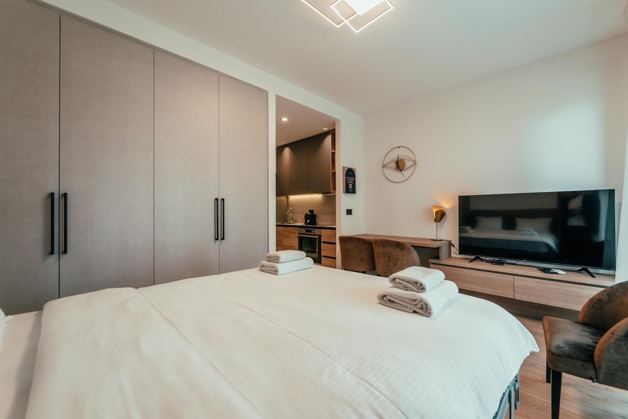Ferienwohnung Belgrade Waterfront Oasis Exterior foto