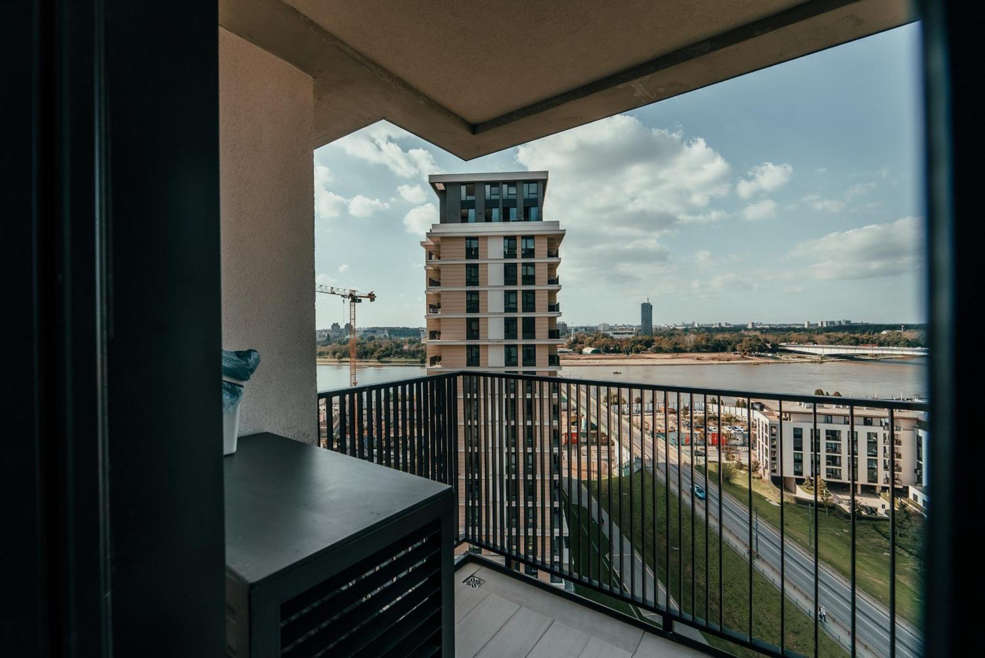 Ferienwohnung Belgrade Waterfront Oasis Exterior foto
