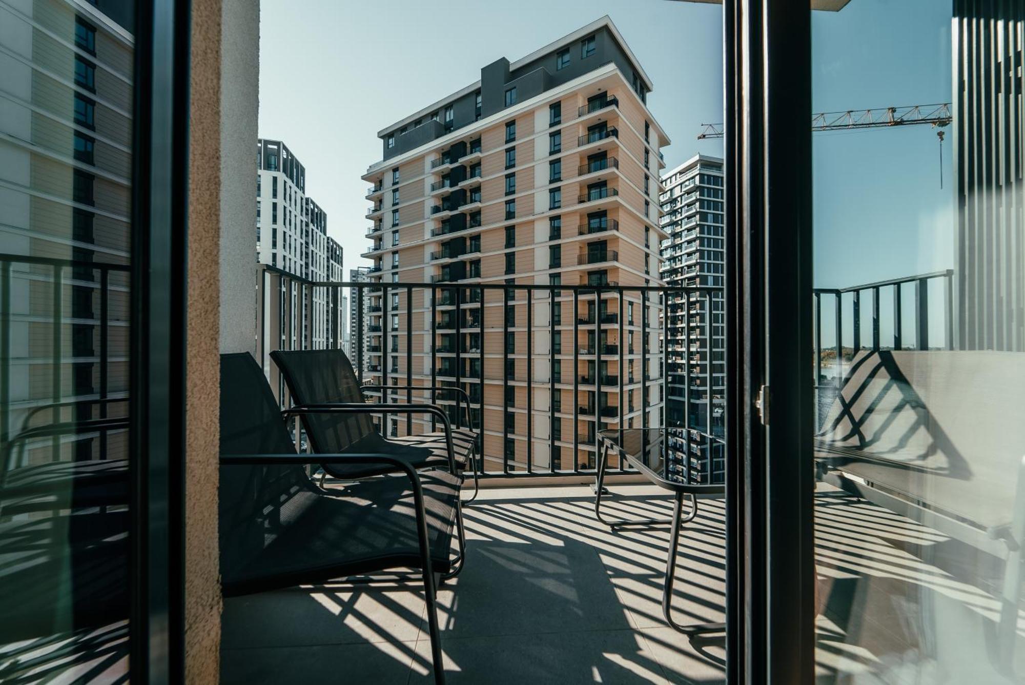 Ferienwohnung Belgrade Waterfront Oasis Exterior foto