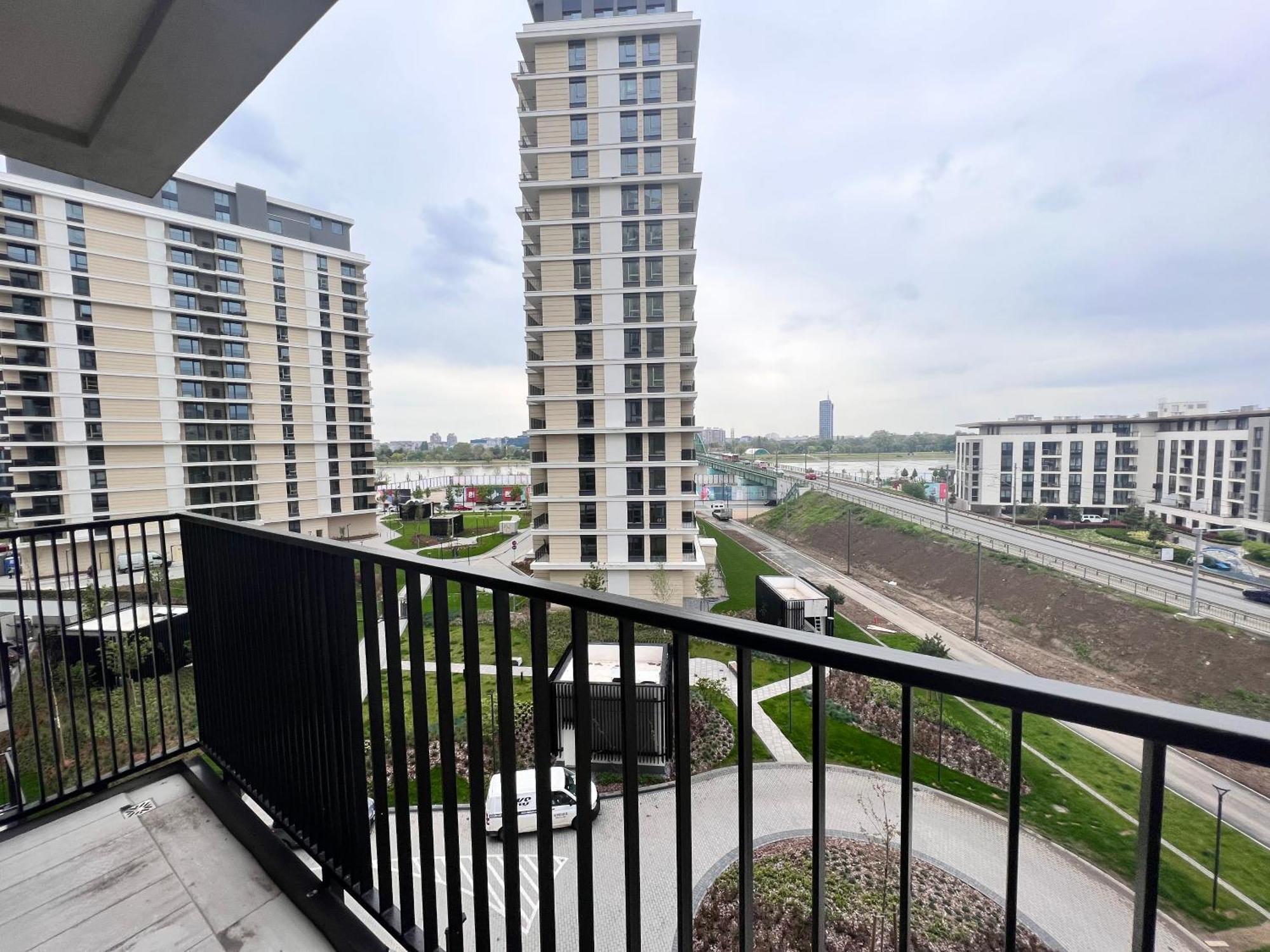 Ferienwohnung Belgrade Waterfront Oasis Exterior foto